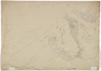 Krater des Ätna, 1842